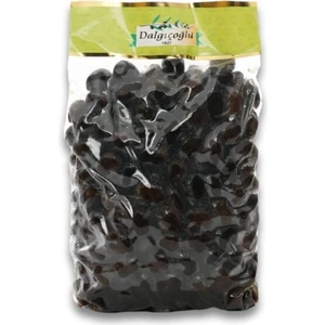 Siyah Zeytin Kıvırcık Tuzsuz Kuru Sele 1 kg Vakum Paket