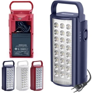 Rd-24 Şarjlı 3000 Mah LED Işıldak - Şarjlı Kamp Feneri / 3 Gün Aydınlatma Süresine Sahip 24 Güçlü Led