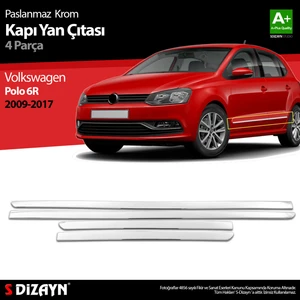 VW Polo 6R Krom Kapı Yan Çıtası 2009-2017