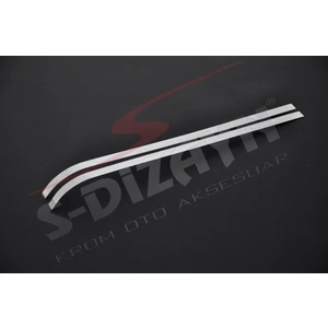 Citroen Nemo Krom Sürgülü Kapı Çıtası 2 Prç 2008-2017