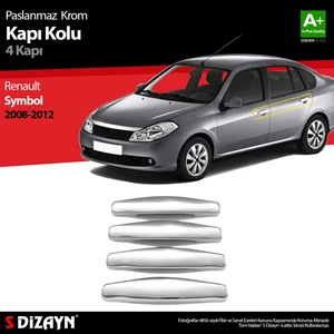Renault Symbol 2 Krom Kapı Kolu 4 Kapı 2008-2012