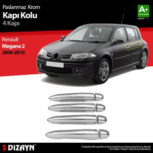 Renault Megane 2 Krom Kapı Kolu 4 Kapı 2004-2010