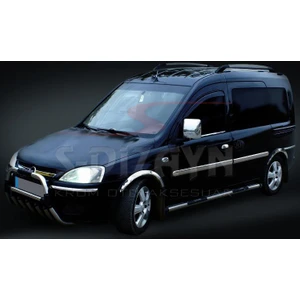 Opel Combo C Krom Yan Kapı Çıtası 4 Prç 2001-2011