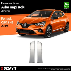 Renault Clio 5 Krom Kapı Kolu Arka 2 Prç. 2019 Üzeri