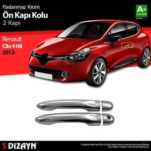 Renault Clio 4 HB Krom Ön Kapı Kolu 2 Kapı 2012-2019