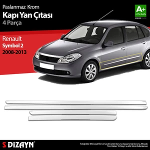 Renault Symbol 2 Krom Kapı Yan Çıtası 2008-2013
