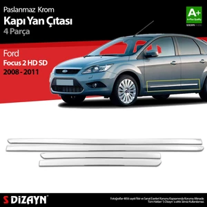 Ford Focus 2 HB SD Krom Kapı Yan Çıtası 2008-2011