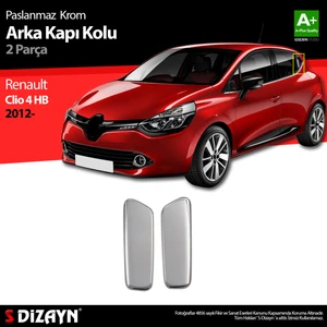 Renault Clio 4 HB Krom Arka Kapı Kolu 2 Prç. 2012-2019