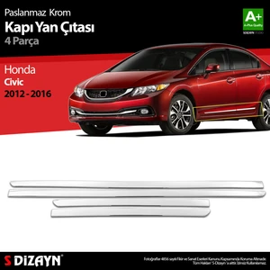 Honda Civic Krom Kapı Yan Çıtası 2012-2016