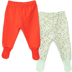 Hellobaby Kız 2li Çoraplı Pantolon Metraj Kız Bebek