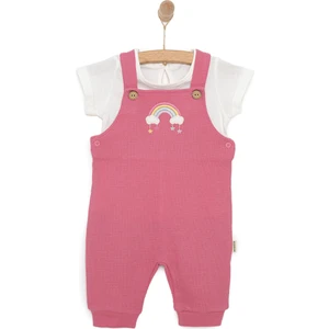 Kız Salopet-Tshirt Kız Bebek