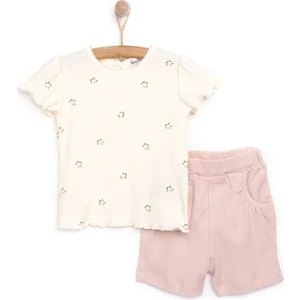 Pink Pear Kız Tshirt-Şort Kız Bebek