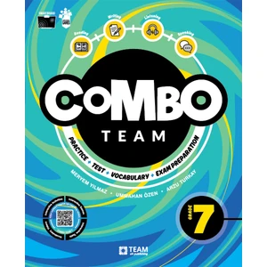 Combo Team 7.sınıf (Practice+ Test+ Vocabulary+ Yazılı Sınavlara Hazırlık Hepsi Tek Kitapta)
