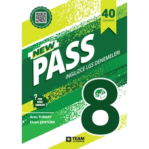 Team ELT Publishing 8. Sınıf LGS New Pass 8 40 Adet Yeni Nesil Deneme