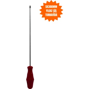 Yıldız Şiş Tornavida 5X300 mm