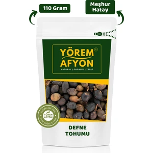 Yörem Afyon Hatay Yöresinden Doğal Şifa Kaynağı Hoş Kokulu Defne Tohumu, Defne Meyvesi, (Laurus Nobilis) | 110Gr.