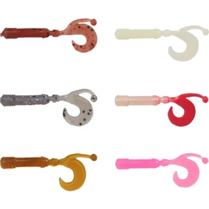 Baby Curtail 4.3cm Kokulu Lrf Silikon Suni Yem Renk: Pearl White