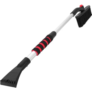 85 cm Buz Kırıcı Araç Kar Temizleme Fırçası Kırmızı