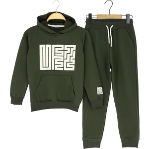 Erkek Çocuk Eşofman Takımı Kapüşonlu