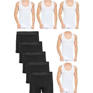 Kutulu 10 Parça 5 Atlet - 5 Boxer Set ( Damat Seti - Damat Bohçası)