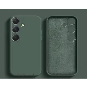 M.TK Moveteck Samsung Galaxy S25 Plus Kılıf Lansman Kamera Korumalı Içi Kadife Yumuşak Renkli Silikon Mat Hisli Süet Liquid