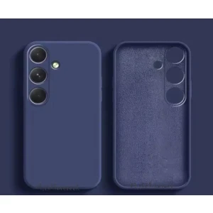 M.TK Moveteck Samsung Galaxy S25 Kılıf Lansman Kamera Korumalı Içi Kadife Yumuşak Renkli Silikon Mat Hisli Süet Liquid