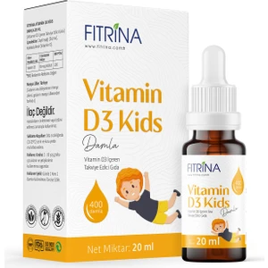 Vitamin D3 Kids Damla 20 ml