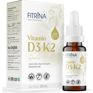 Vitamin D3K2 Damla 20 ml