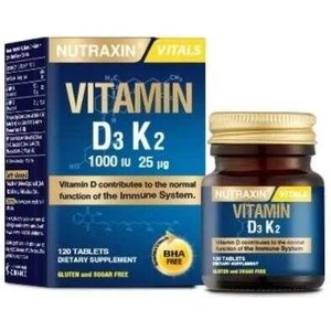 D3K2 Vitamin 120 Tablet