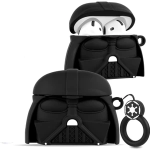 Kılıf Benim Airpods 4.Nesil Uyumlu Kılıf Dart Vader Sevimli Figürlü Silikon Kılıf