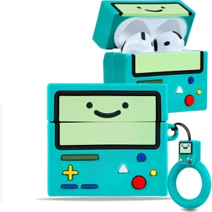 Kılıf Benim Airpods 4.Nesil Uyumlu Kılıf Tetris Sevimli Figürlü Silikon Kılıf