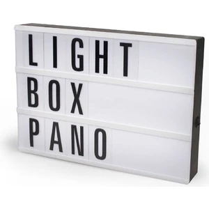Dekoratif Kişiye Özel Yazılabilen LED Pano Lightbox Mesaj Panosu A4 90 Harf ve Renkli Emoji