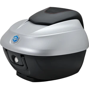 Piaggio Beverly 400 Mat Açık Gri Top Case-Çanta 36 LT  (Argento Cometa H4 760) /B / PIAGGIO