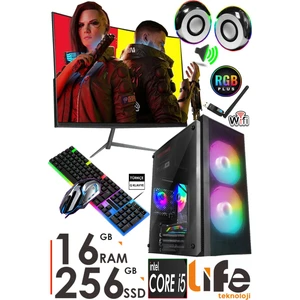 Life Teknoloji M71 I5 3470 16GB Ram 256GB SSD 19 Inç Fhd Monitör Masaüstü Bilgisayar