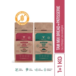 Tam Tarım Tam Mix Patisserie + Bread Glutensiz Un Karışımları