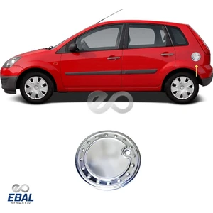 Ebal Oto Ford Fusion Krom Depo Kapağı 2002 ve Üzeri Paslanmaz Çelik