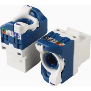 Cat6 Utp Keystone Jack Çevirmeli