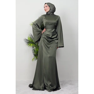 Giza Store Yasemin Saten Abiye Haki