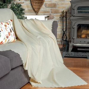 Latuda Home Mikrofiber Şönil Fitilli Minimalist Koltuk Örtüsü - 175 x 215 Cm, Çift Taraflı, Kaymaz, Terletmez Ekru