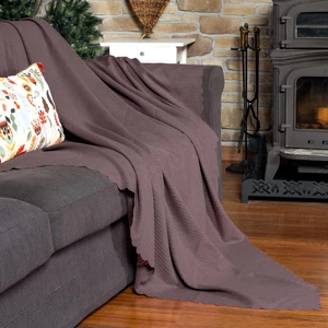 Latuda Home Mikrofiber Şönil Fitilli Minimalist Koltuk Örtüsü - 175 x 215 Cm, Çift Taraflı, Kaymaz, Terletmez Rose