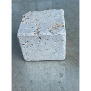 Traverten Küp Taş 10X10X8CM