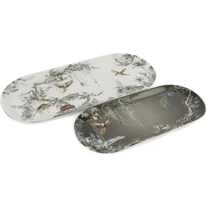 Mikasa Moor Plomo 2’Li Oval Servis Tabağı 42-33 Cm