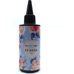 Uv Reçine Epoksi Şeffaf Hard Type Kolye Anahtarlık Küpe Obje Yapımına Uygun Uv Resin 100 gr