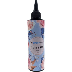 Uv Reçine Epoksi Şeffaf Hard Type Kolye Anahtarlık Küpe Obje Yapımına Uygun Uv Resin 200 gr