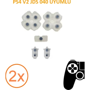 2 Takım Ps4 V2 Kollar Ile Uyumlu Lastik Takımı  Ürün