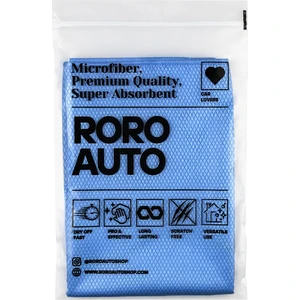 Roro Auto Olimpos Mikrofiber Oto Cam Bezi 50X70 Mavi