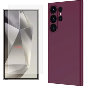 Samsung Galaxy S25 Ultra Kılıf Zore Mara Lansman Kapak + Nano Ekran Koruyucu