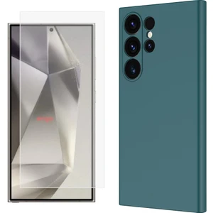 Samsung Galaxy S25 Ultra Kılıf Zore Mara Lansman Kapak + Nano Ekran Koruyucu