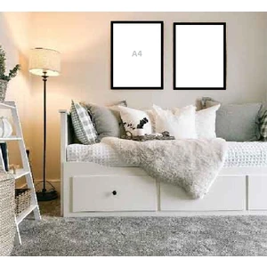 21 x 30 cm  - A4 - Resim & Poster & Fotoğraf Çerçevesi Siyah