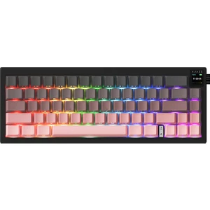 AK650 Tft Ekranlı 3 Modlu Mekanik Oyun KLAVYESI-5.000 Mah Batarya-Rgb %65 Boyut